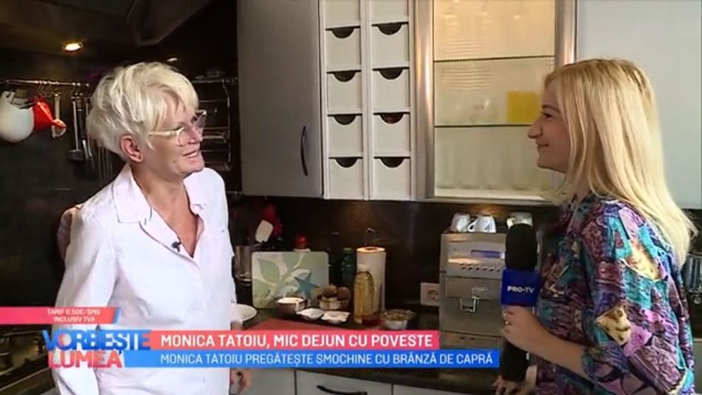 VIDEO Monica Tatoiu, mic dejun de poveste