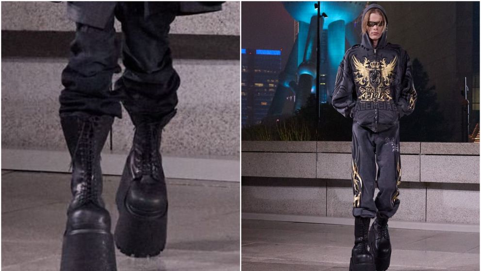 Cea mai controversată piesă din noua colecție Balenciaga! Cum arată cizmele ultra-butucănoase cu talpa de 18 cm