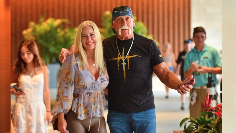 Hulk Hogan s-a însurat cu iubita lui, Sky Daily. Ce rochie a purtat mireasa în ziua nunții