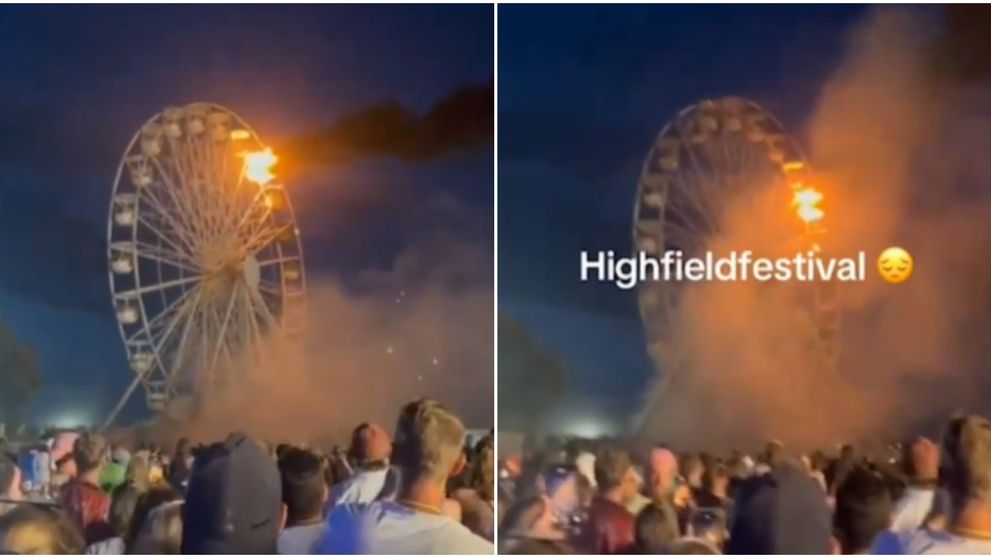 Panică la un cunoscut festival de muzică din Germania! O roată panoramică a luat foc, iar zeci de persoane au fost grav rănite