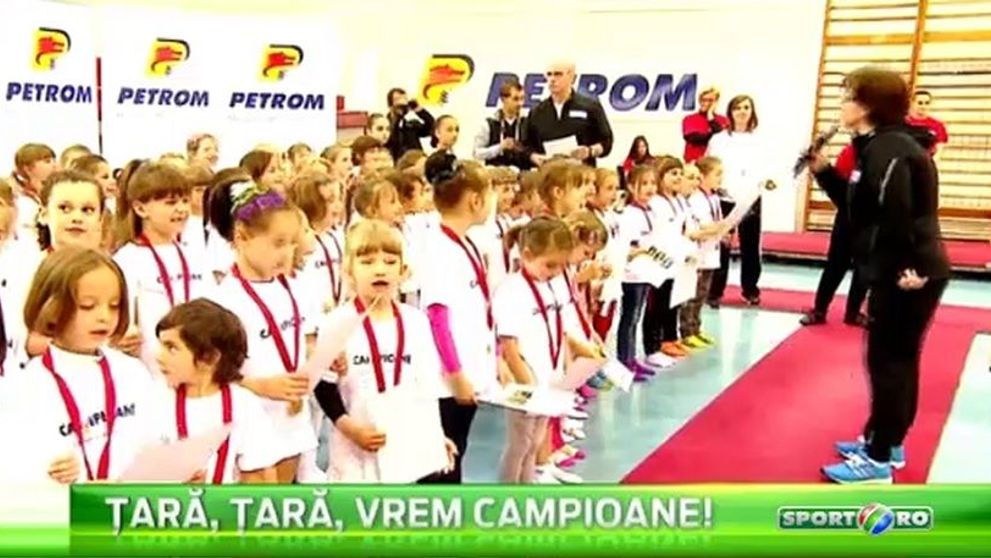 Bellu si Bitang au premiat la Deva viitoarele staruri ale gimnasticii! Caravana 