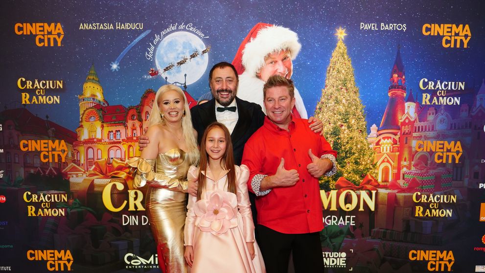 „Crăciun cu Ramon”, acum în cinematografe. Pavel Bartoș aduce pe marele o poveste de Crăciun plină de umor, pentru întreaga familie