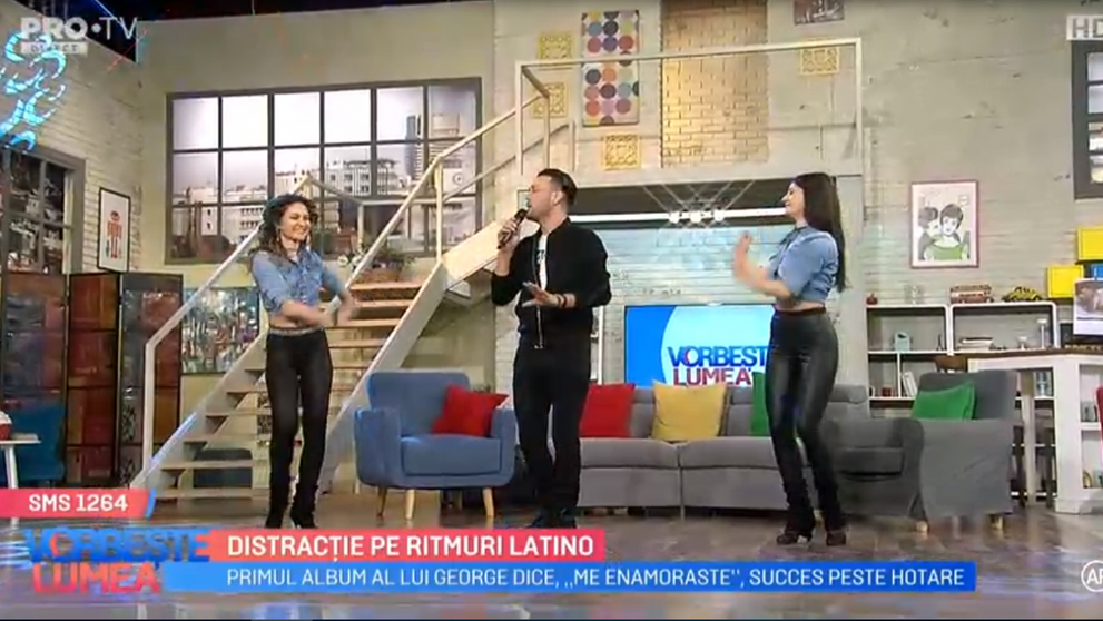 VIDEO Distracție pe ritmuri latino alături de George Dice