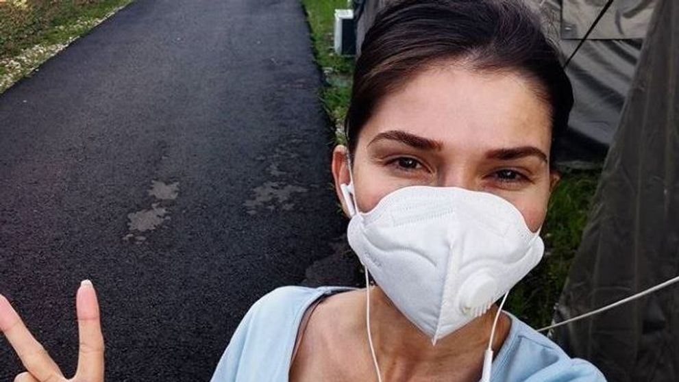 Alina Pușcaș, uimită de ce a găsit în spitalul mobil în care e internată cu Covid-19