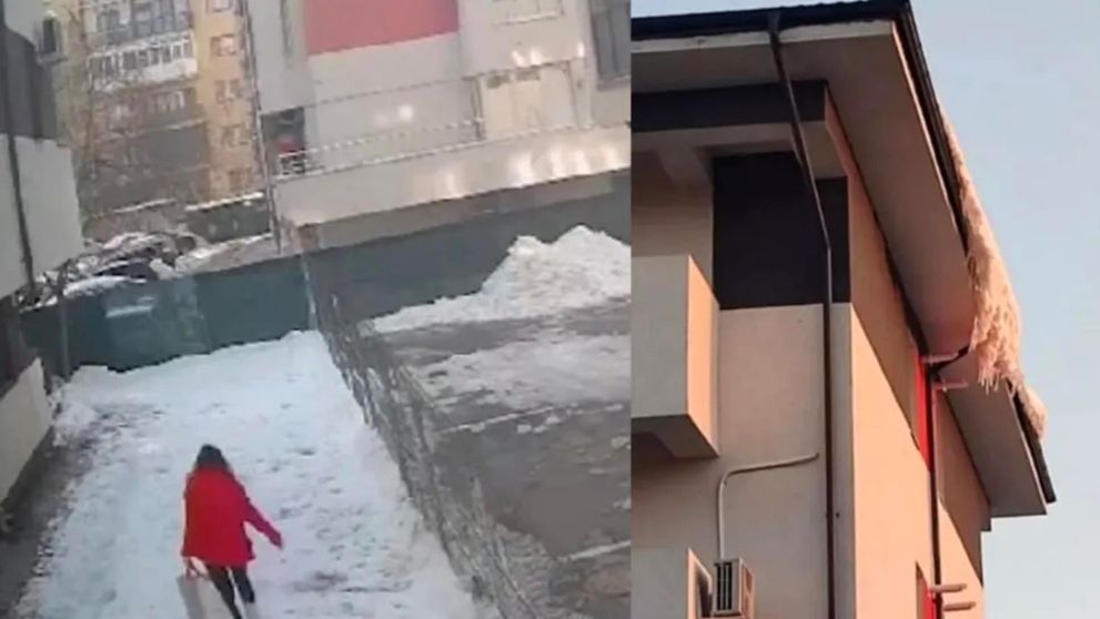 Ea este femeia ucisă de o bucată de gheață într-un cartier rezidențial din București. Avea 35 de ani și era mama a doi copii