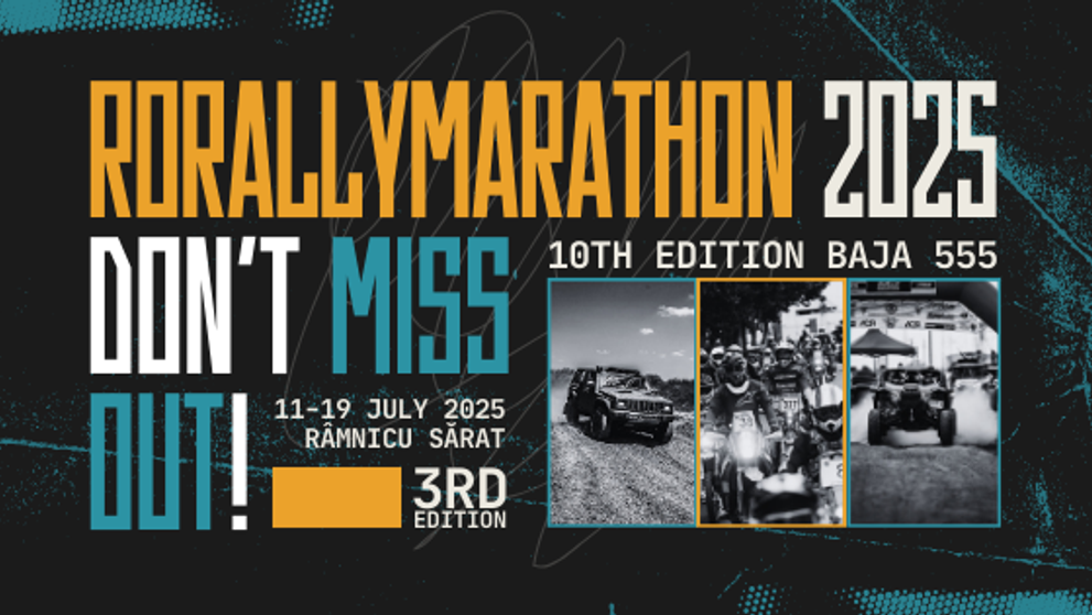 RoRallyMarathon 2025, pregătește-te pentru cel mai intens rally raid din România!