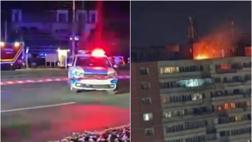 Imagini cu apartamentul din Galați peste care s-a prăbușit drona rusească: „S-a auzit o bubuitură puternică”
