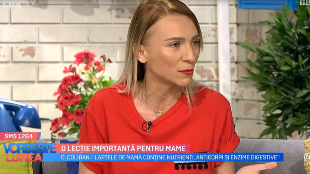 VIDEO O lecție importantă pentru mame oferită de Crina Coliban