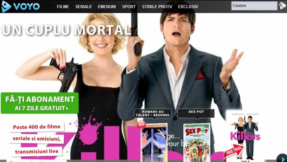 ACUM, ai pe Voyo.ro un nou canal de filme online: <span style=