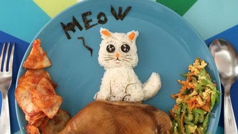 Ar putea primi diploma pentru cea mai buna mama. O femeie isi surprinde in fiecare zi copiii cu cele mai inventive preparate - FOTO