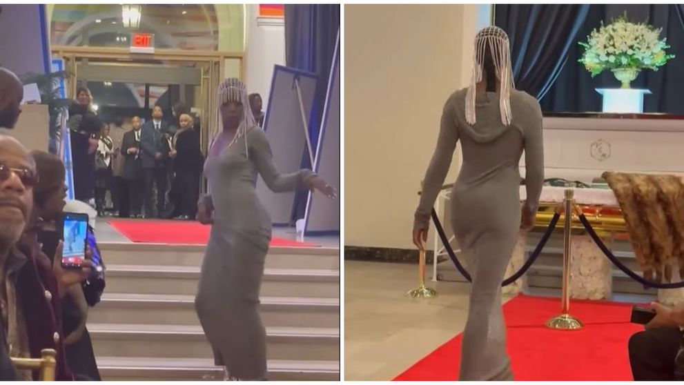 Modelul viral pe TikTok după ce a defilat ca pe catwalk la un priveghi: „Asta și-ar fi dorit”. Cum au reacționat rudele decedatului