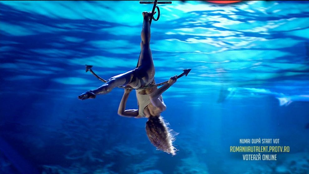 Romanii au talent 2018 - Prima Mare Gala a Talentului: MIRELA LOUIS- Aerial- ancora