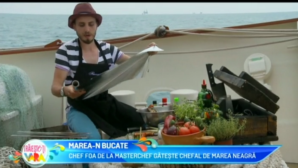Chef FOA iti arata care este cea mai buna reteta cu chefal de la Marea Neagra