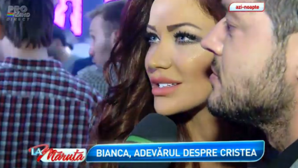 Prima cearta conjugala intre Bianca si Victor Slav. Ce i-a reprosat el ei, cu o seara inainte de nunta