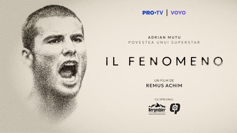 „Il Fenomeno – Povestea unui superstar” – O miniserie documentar despre gloria, căderea și renașterea lui Adrian Mutu, din 2 decembrie, exclusiv pe VOYO