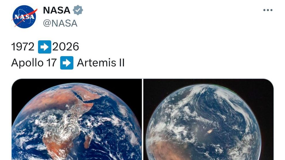 Cum arată Pământul din spațiu în anul 2026, față de cum arăta în 1972. NASA a publicat imaginea care a stârnit milioane de reacții