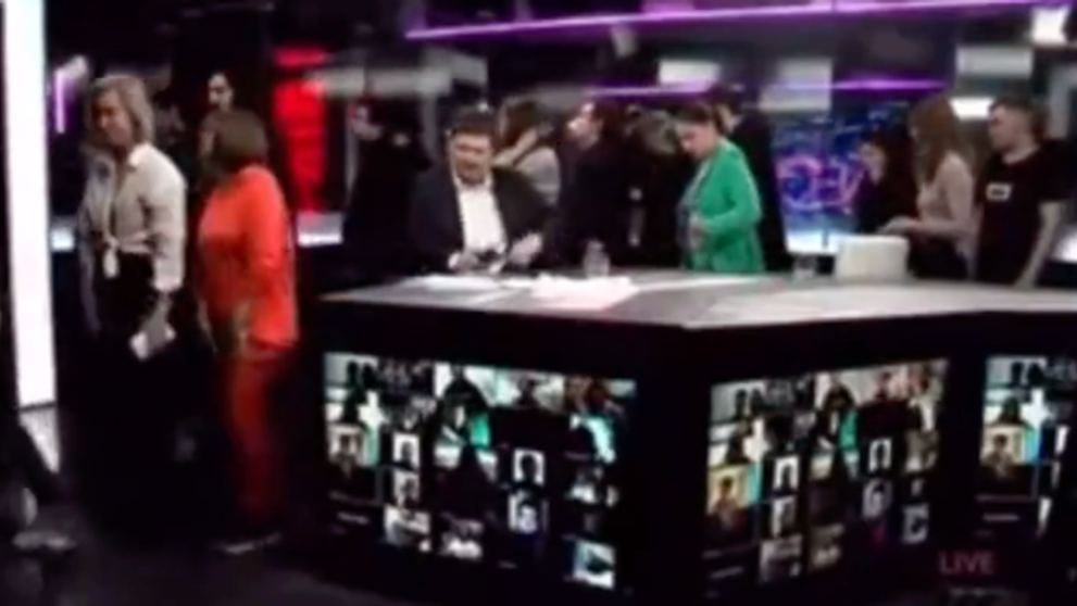Ultima transmisiune a unui post TV independent din Rusia: ”Nu războiului”