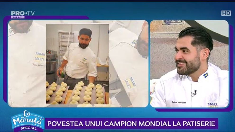 VIDEO Povestea unui campion mondial la patiserie