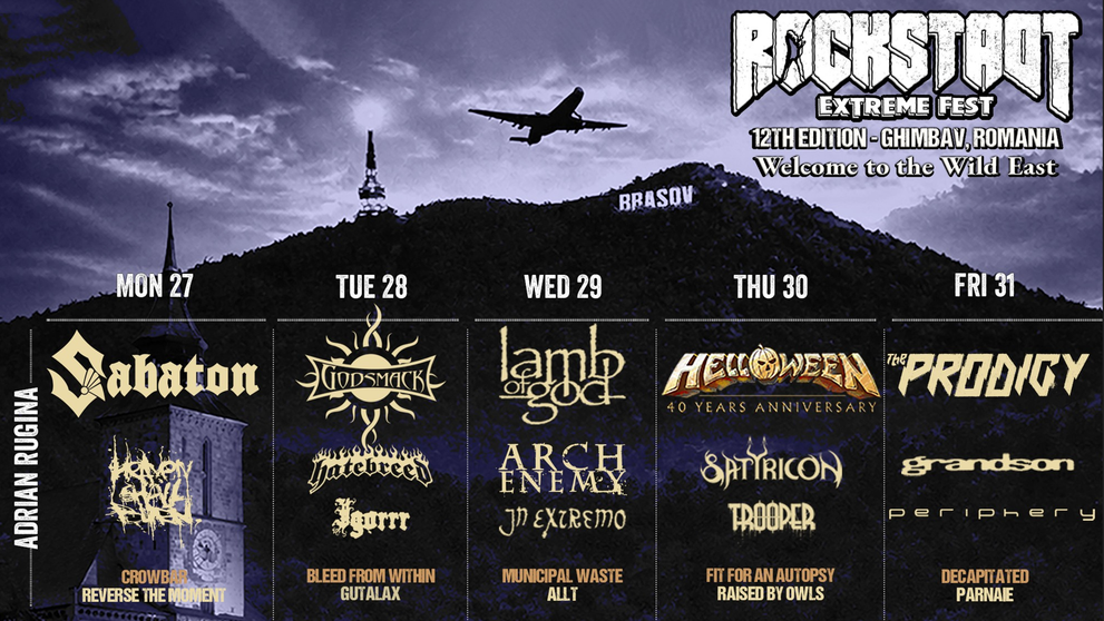 Rockstadt Extreme Fest 2026. Ghimbav devine noua casă a unuia dintre cele mai ambițioase festivaluri de metal din Europa