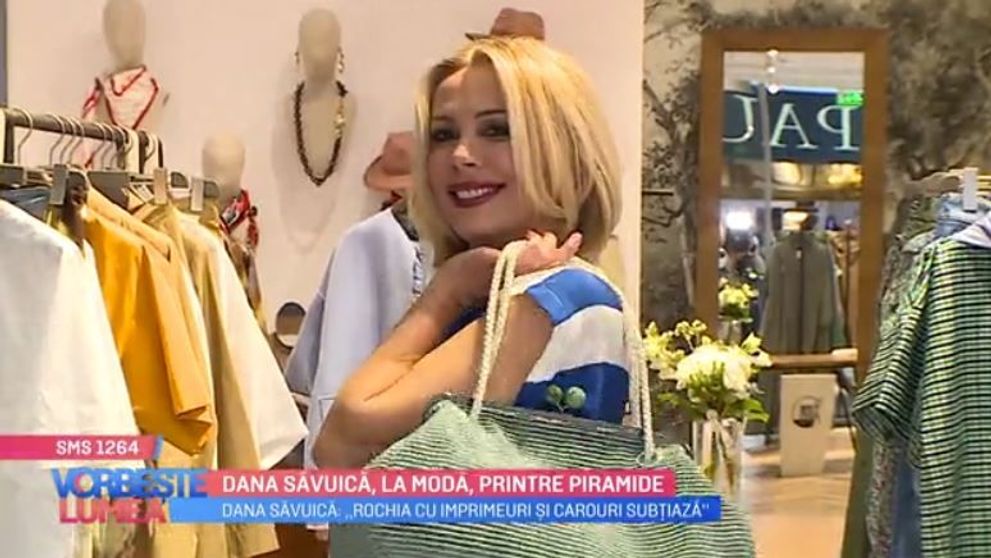 VIDEO Dana Săvuică ne trimite la o sesiune de shopping