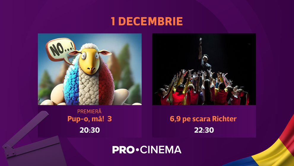 În luna decembrie, PRO CINEMA te prinde!