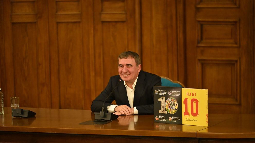 Gheorghe Hagi şi-a lansat autobiografia 