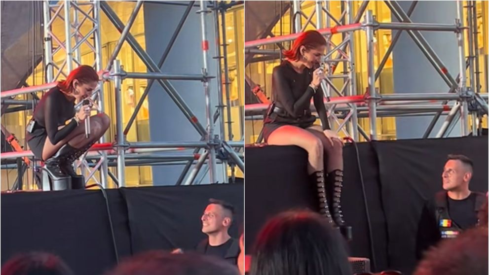 Lidia Buble și-a surprins fanii în timpul unui concert. Ce a putut să îi spună unui jandarm, înainte de a-și începe piesa. Gestul ei a stârnit un val de reacții în mediul online