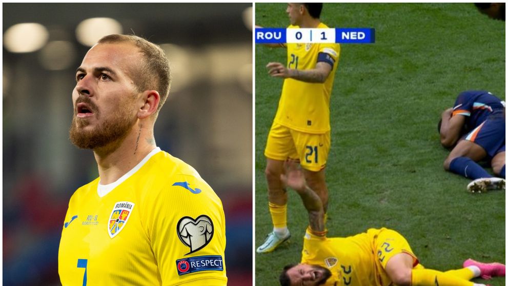 Denis Alibec, reproș dur la adresa arbitrului desemnat la meciul România - Olanda! Ce i-a spus, la scurt timp după fluierul final
