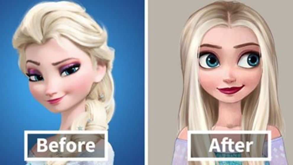 Sunt iubite de o multime de fetite. Cum arata printesele Disney cu alte coafuri decat cele care le-au facut celebre