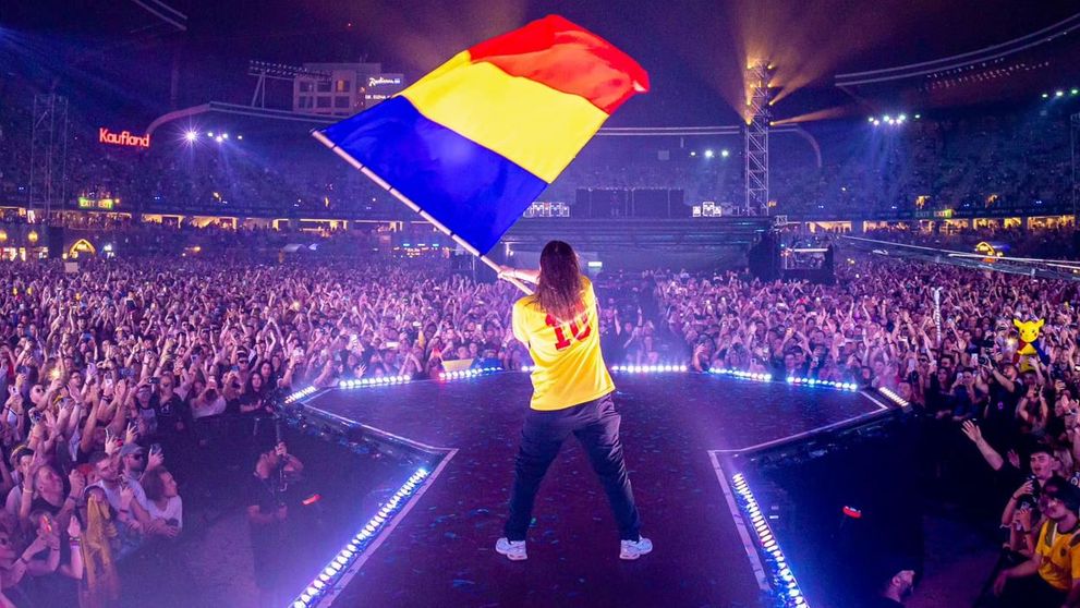 UNTOLD 2024. Salvatore Ganacci, gest emoționant! A încheiat show-ul cu piesa formației românești Phoenix, al cărei lider a murit recent