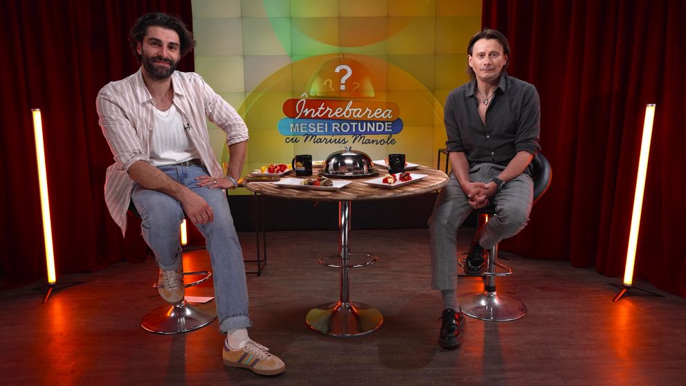 Daniel Nuță, actorul principal din serialul GROAPA, răspunde celor mai  neașteptate curiozități, la Întrebarea Mesei Rotunde