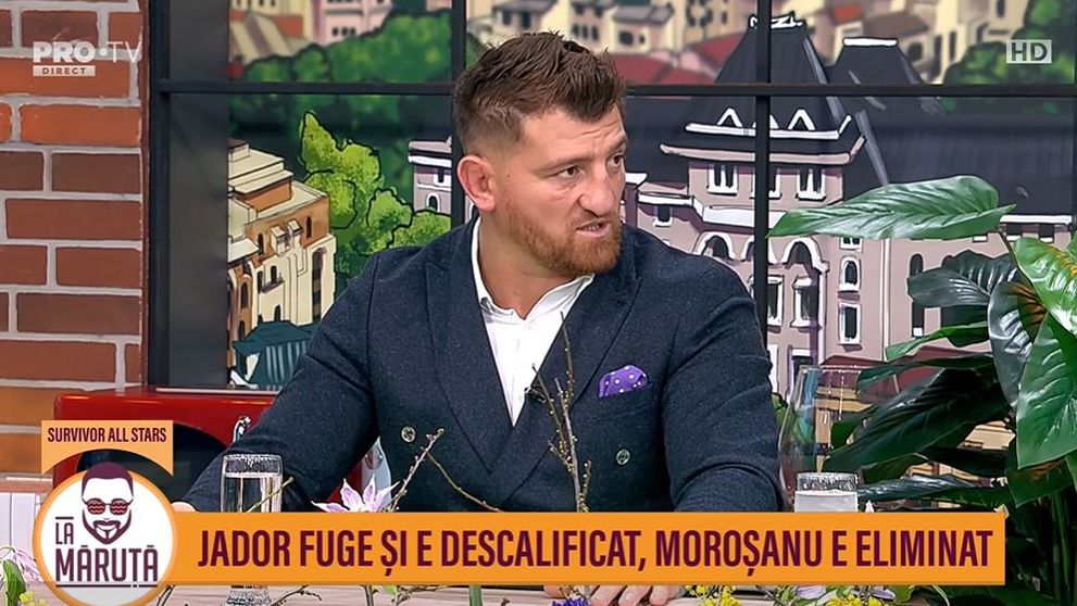 Moroșanu, primele declarații după ce a fost eliminat de la Survivor All Stars! Ce a dezvăluit în exclusivitate