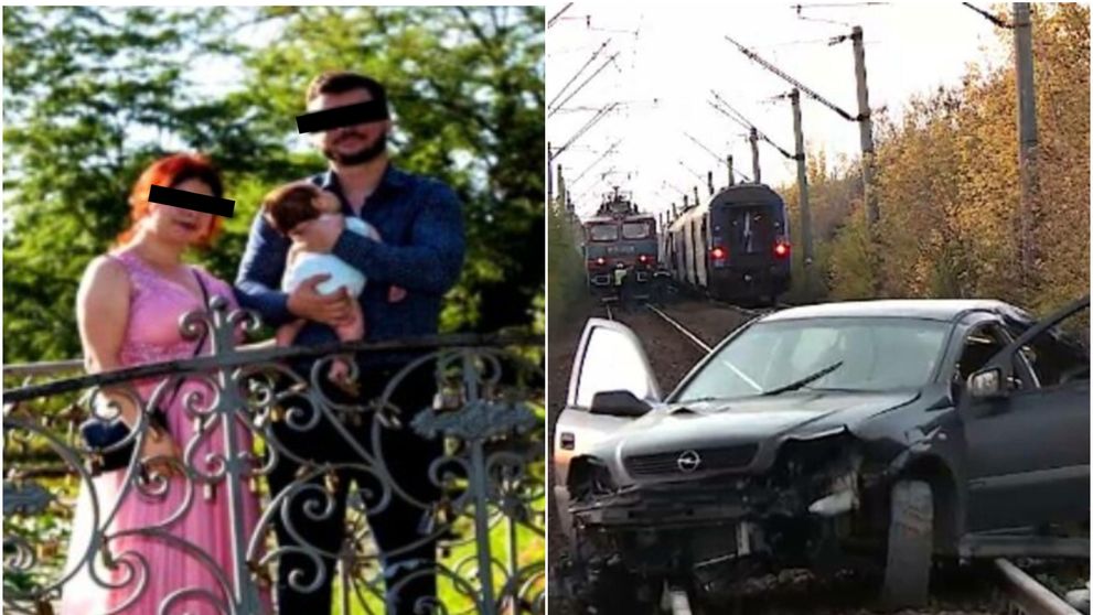 Cine este gravida care a murit spulberată de tren, după ce soțul ei a forțat bariera. Cei doi se aflau în mașină și cu fiica lor de doar doi ani: „Zicea că face un băiat...”