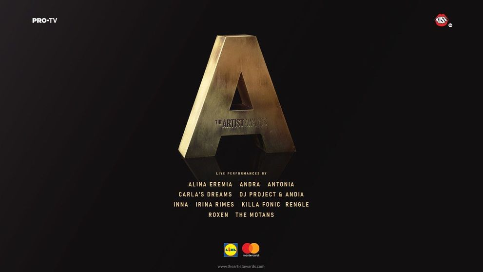 Andra, Carla’s Dreams, INNA și Irina Rimes urcă pe scena The Artist Awards și aduc show-uri live incendiare