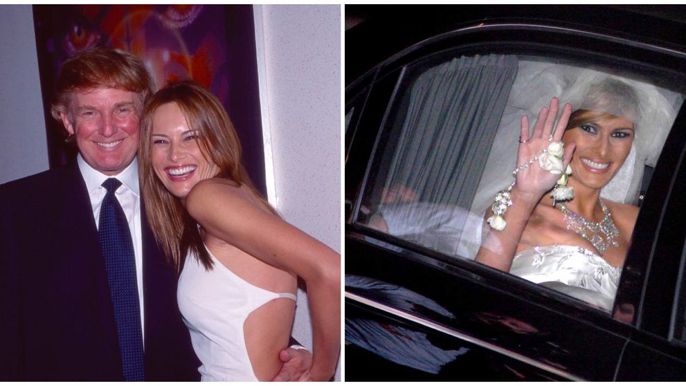 Melania și Donald Trump aniversează 21 de ani de căsnicie! Imagini rare de la nunta președintelui american: rochie de mireasă de 100.000 de dolari și o sală decorată cu 10.000 de flori