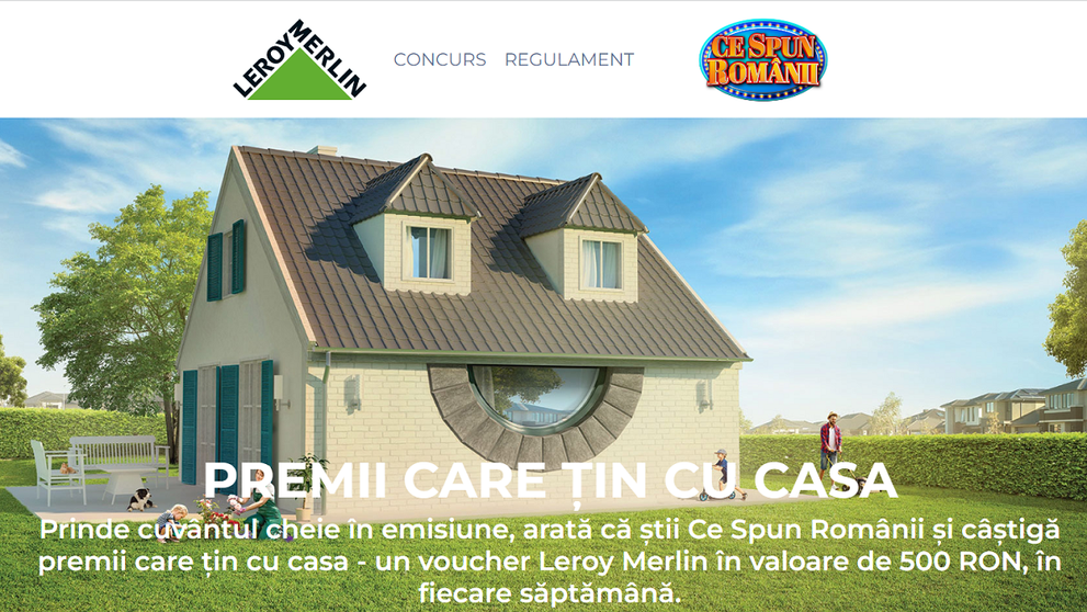 Concurs Ce spun românii. Prinde cuvântul cheie din emisiune și câștigă premii care țin cu casa!