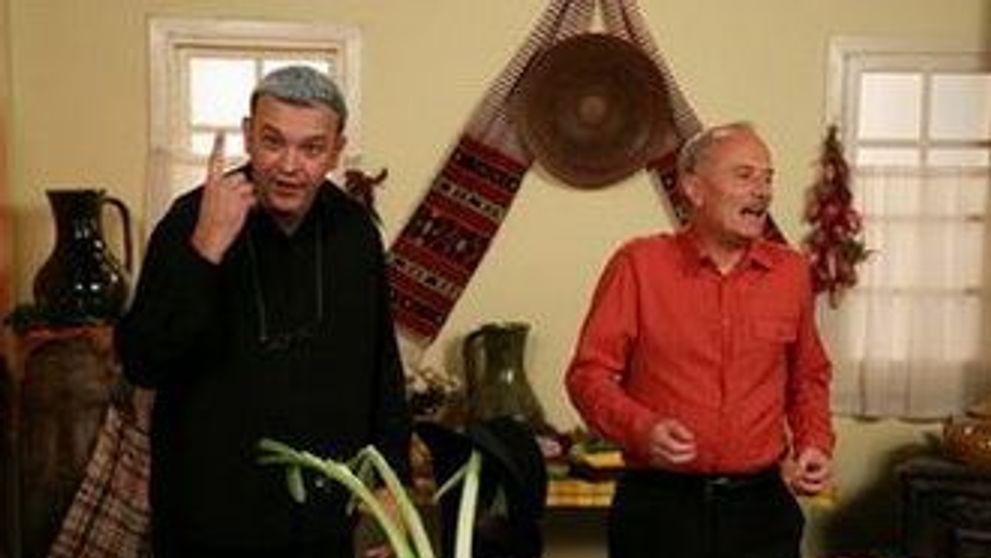 Mircea Dinescu a gatit la “Serviciul Roman de Comedie”