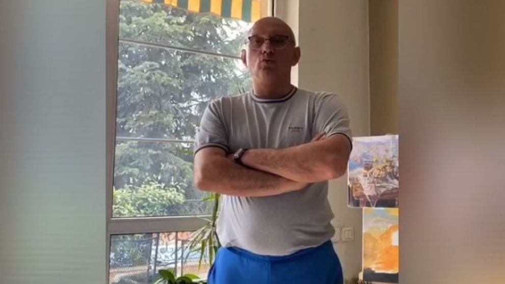 Florin Prunea a comentat fotografia cu el devenită virală din cauza coronavirus