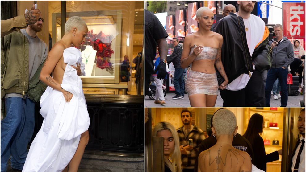 Mai rău decât Bianca lui Kanye West! Cântăreața care a început să șocheze la fiecare apariție în public