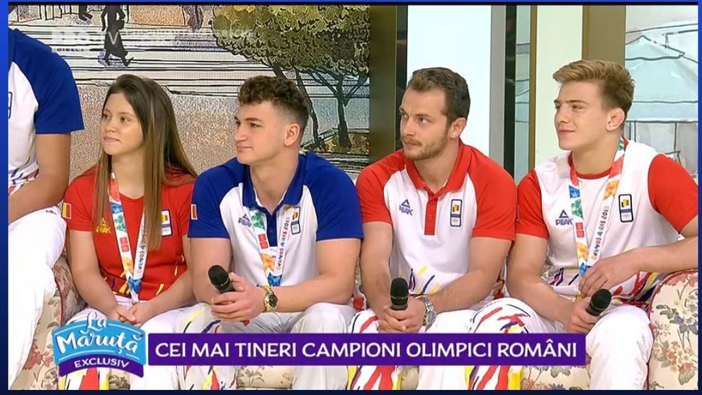VIDEO Cei mai tineri campioni olimpici români