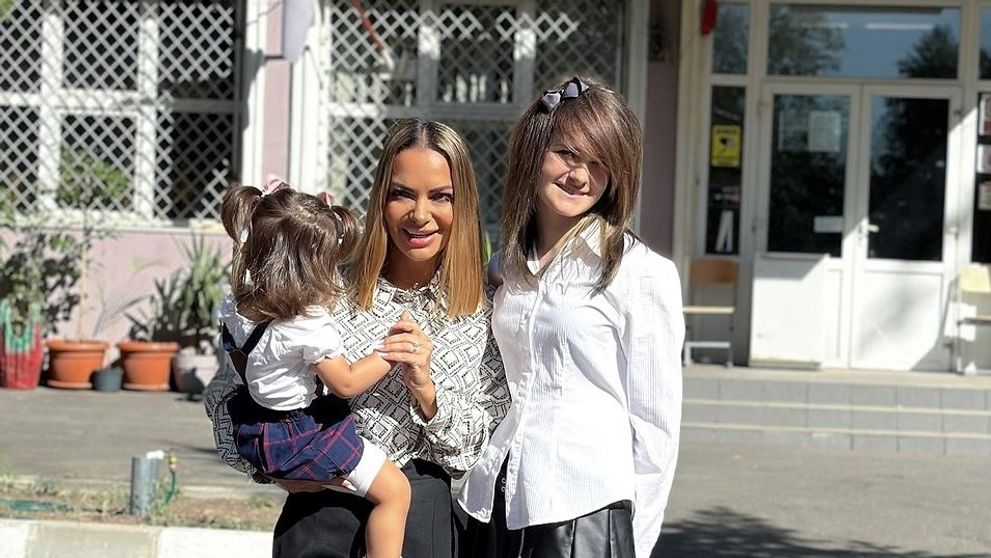 Și-a întrecut mama în înălțime! Fiica Andreei Antonescu, elevă în al doilea an în România: până în 2023 a învățat în SUA