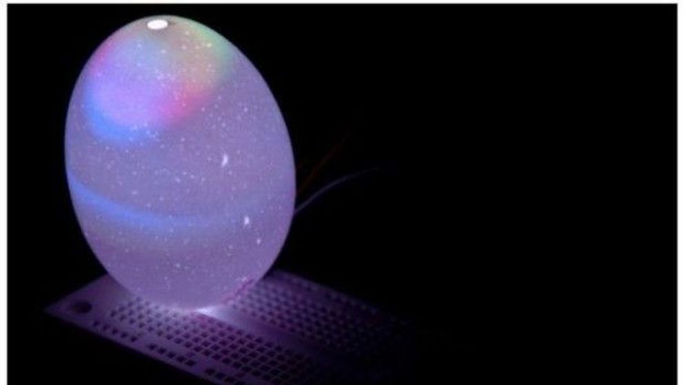 Cum poti sa transformi un ou intr-o lampa. Inventia unui barbat din SUA:  FOTO