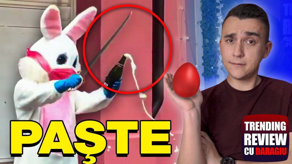 A ieșit cu sabia în stradă de Paște! - Trending Review cu Daragiu