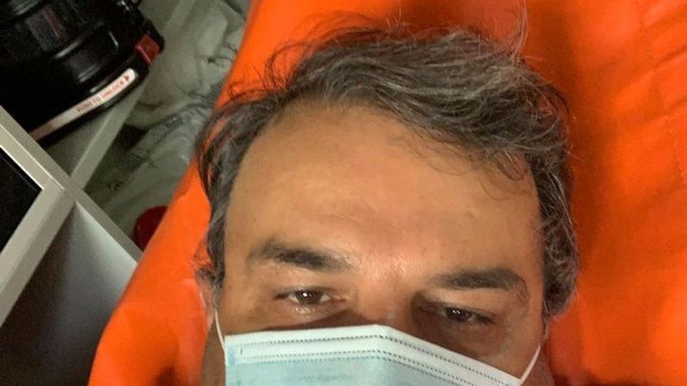 Lucian Mîndruță, prima fotografie după ce a fost operat: „În picioare, după cinci zile”