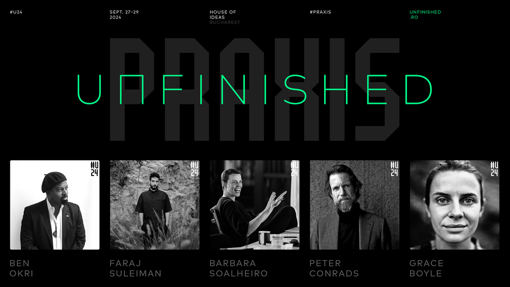UNFINISHED24: 3.141 de participanți, printre care un atlet de anduranță, un poet activist și un sommelier de pâine, explorează tema ediției - PRAXIS