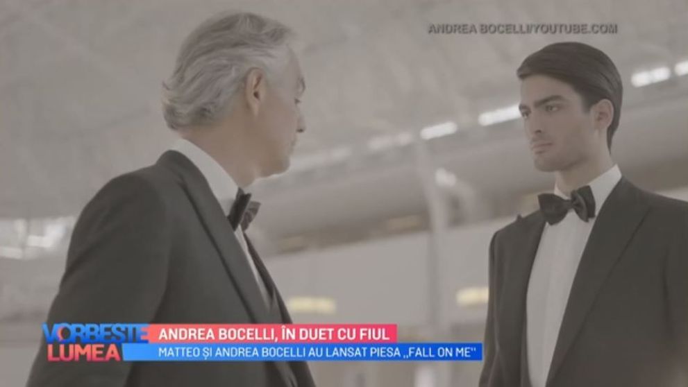 VIDEO Andrea Bocelli, în duet cu fiul