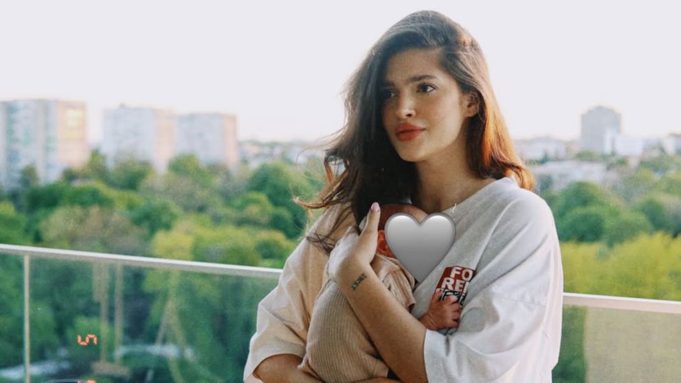 Influencerița Maria Vigheciu și-a botezat fiul! Marele absent din imaginile de la eveniment este chiar tatăl copilului