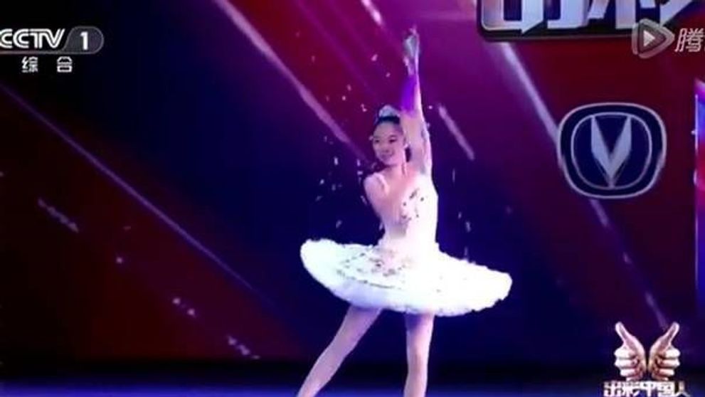 Cum a reusit aceasta balerina sa lase fara cuvinte juriul de la 
