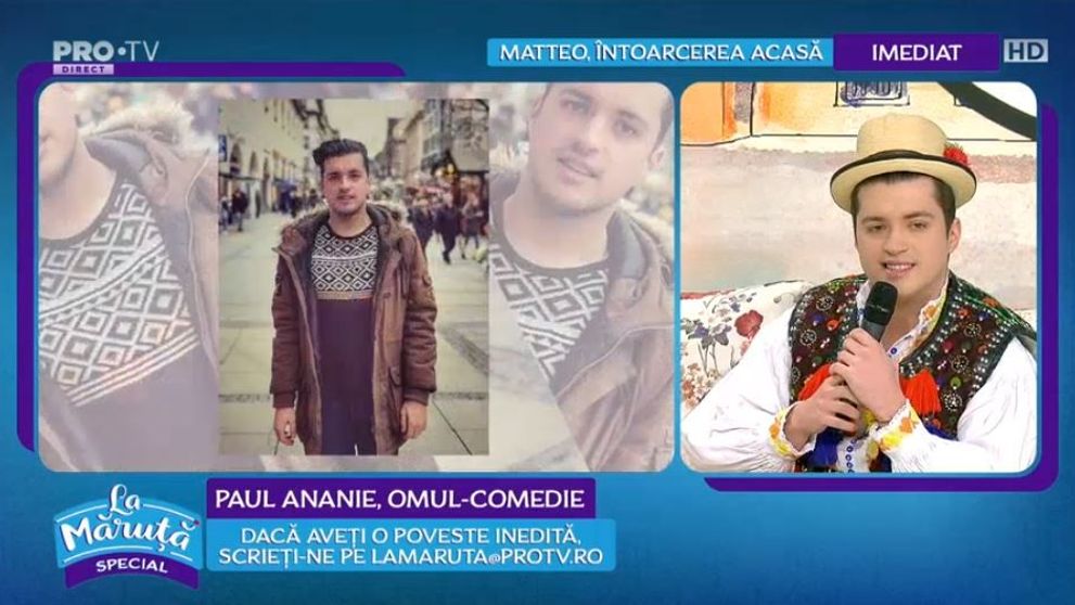 VIDEO Paul Ananie ne-a cântat și încântat cu rime și muzică populară