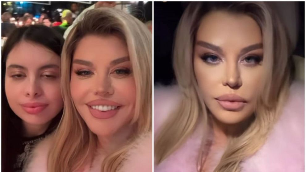 Loredana a avut-o parteneră pe fiica ei la nunta lui Smiley. Cum s-au filmat cele două la masă
